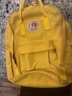 Fancy Forest Kalidi Yellow Backpack Knapsack Bookbag Hiking Outdoor Camping