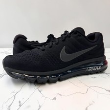 Nike Air Max 2017 Triple Black 849559-004 Men's Size
