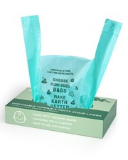 Compostable Potty Liners 17.5x11.5in - 100 Count Portable Toilet Bags for Kids