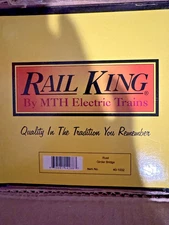 MTH Rail King - Rust Girder Bridge 40-1032 - Complete-FREE SHIPPING