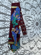 Disneyana Krawatte Peter Pan bordeaux