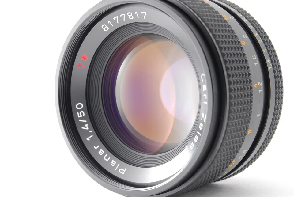 [Near MINT] CONTAX Carl Zeiss Planar 50mm F1.4 T* MMJ C/Y Mount Lens JAPAN - Image 3 of 4