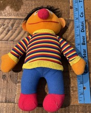 Vtg Ernie Plush Sesame Street 1984 Playskool Soft Stuffed Toy