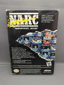 * Narc (Nintendo NES) No Styrofoam, With Poster