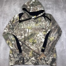 Cabelas Color Phase Hoodie Women s S Realtree Camo Sweatshirt Hunting Workwear