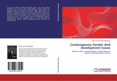 Contemporary Gender And Development Issues Elena Torres Olascoaga