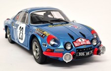 Solido 1/18 Alpine A110 1600S Monte Carlo Rally 1972 #23 Diecast Scale model car