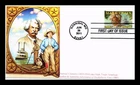 US COVER MARK TWAIN LITERARY ARTS FIRST DAY ISSUE GG GARY GOZEMBA CACHET