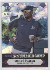 2021 Bowman Chrome 2020 Summer Camp Atomic Refractor 49/150 Robert Puason 03j5