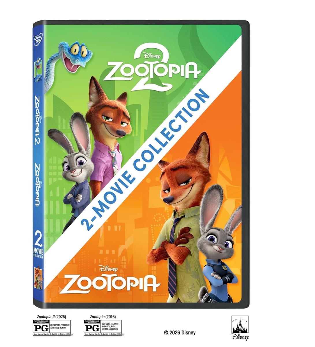 Zootopia 2 / Zootopia (DVD) NEW | eBay