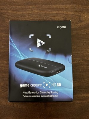 Elgato Game Capture HD60 External Video Capture Device 1080p60 USB 2.0 HDMI