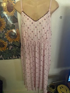 Secret Treasures Tank Nightgown in Pink Sz 1X