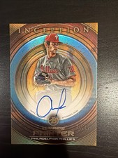 2022 Bowman Inception Andrew Painter Orange Foil Prospect Auto /25 PA-APA