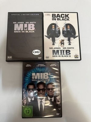 MEN IN BLACK 1 - 3 mit Will Smith auf 5 DVDs