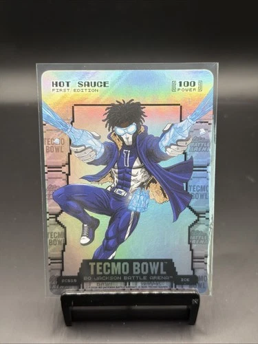 2026 Bo Jackson Battle Arena Tecmo Bowl Hot Sauce Silver Coin Flip Sauce Gardner