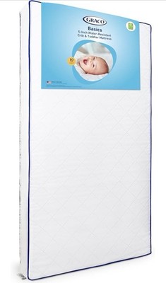 Graco Basics 5-Inch Crib & Toddler Mattress   Premium Ultra-Soft Crib