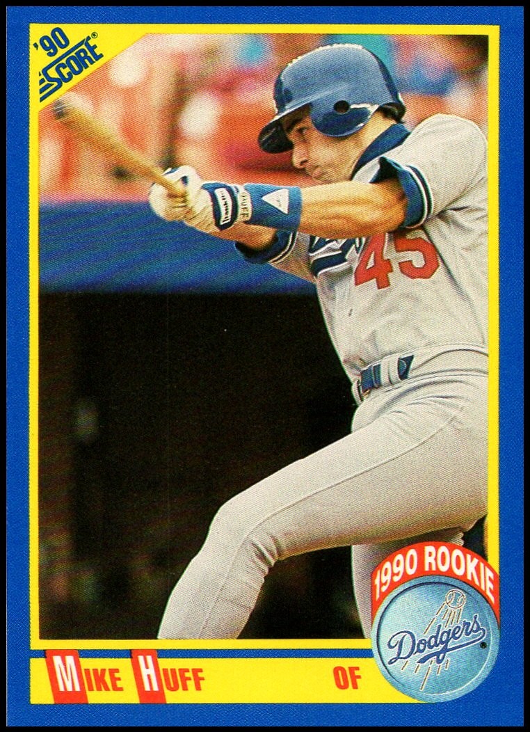1990 Score #597 Mike Huff - Rookie RC FREE SHIPPING!