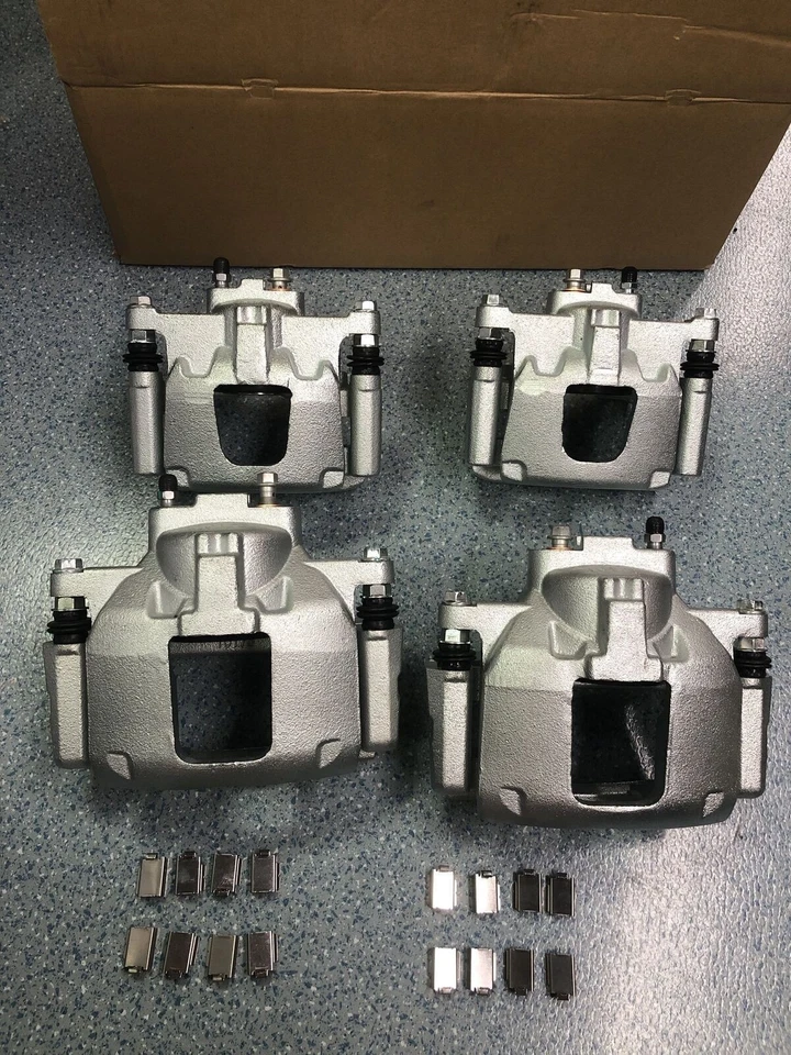 Pinzas de freno de disco delanteras y traseras con soporte para Jeep Wrangler Nitro P 2008-2017 Foto 2 de 4