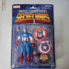Hasbro Marvel Legends Secret Wars Captain America Retro Card New
