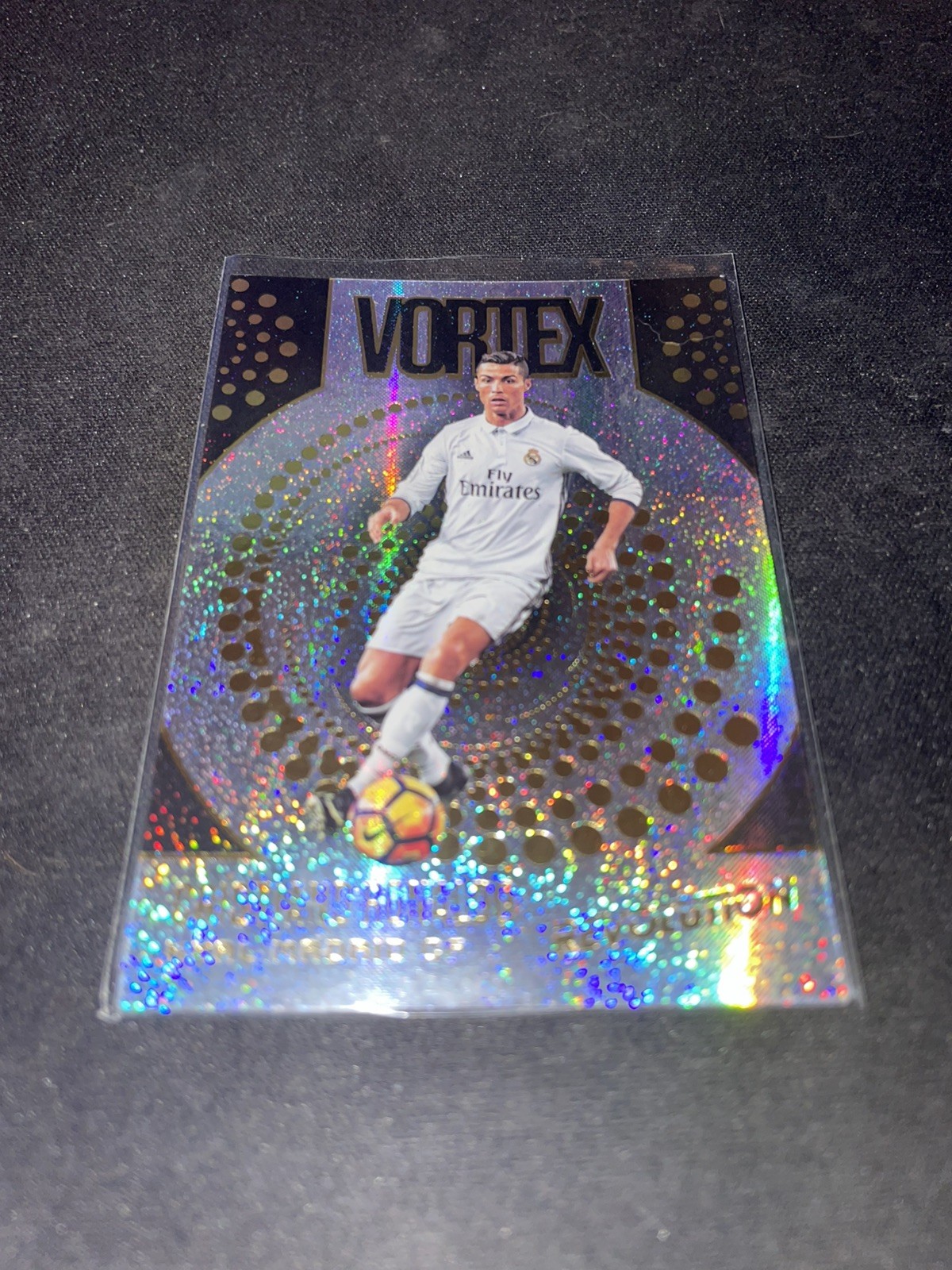 2017 Revolution Vortex Cristiano Ronaldo Silver Sparkle Refractor