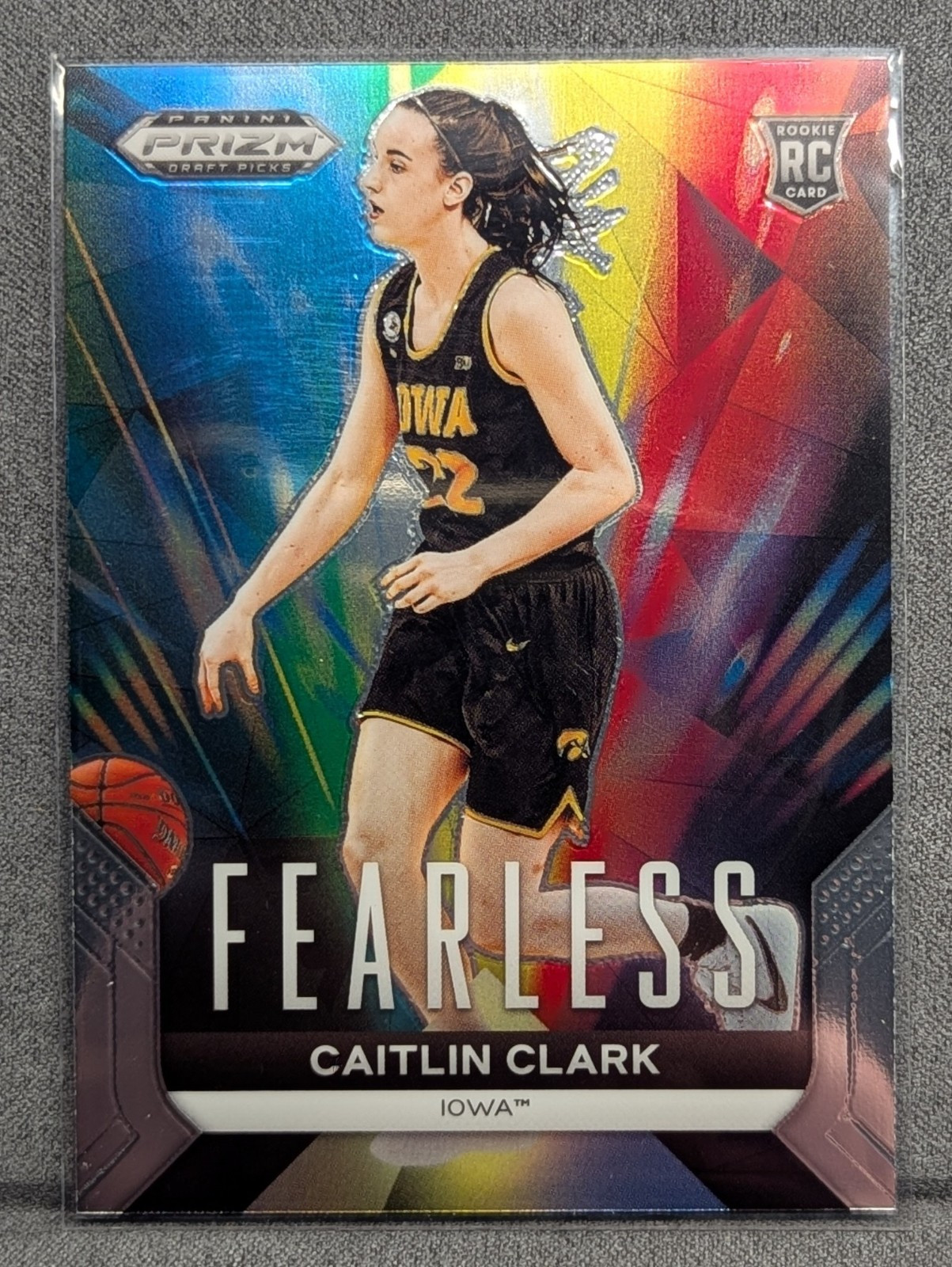 2024 Panini Prizm Draft Picks - Fearless #24 Caitlin Clark (RC)