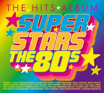 Various Artists The Hits Album: Superstars - The 80s (CD) Box Set (UK IMPORT)