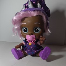 Cry Babies Baby Doll Dark Complexion Purple O...
