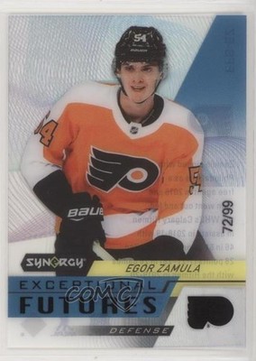 2020 Synergy Exceptional Futures Black 72/99 Egor Zamula #EFS-EZ Rookie RC 0l8s