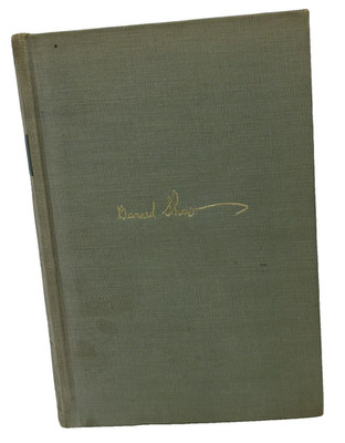 Nine Plays by Bernard Shaw with Prefaces and Notes Hardcover Book 1935 Broadway