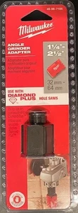 Milwaukee Adaptateur de gouttière d'angle (Grand) pour Diamond Plus Scies à trous 49-56-7105