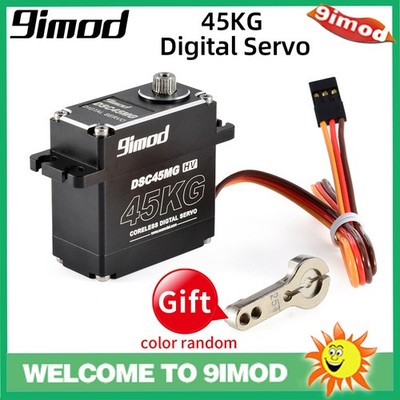 9imod Waterproof Servo 45KG Metal Gear Digitales Servo für 1/8 1/10 RC Auto
