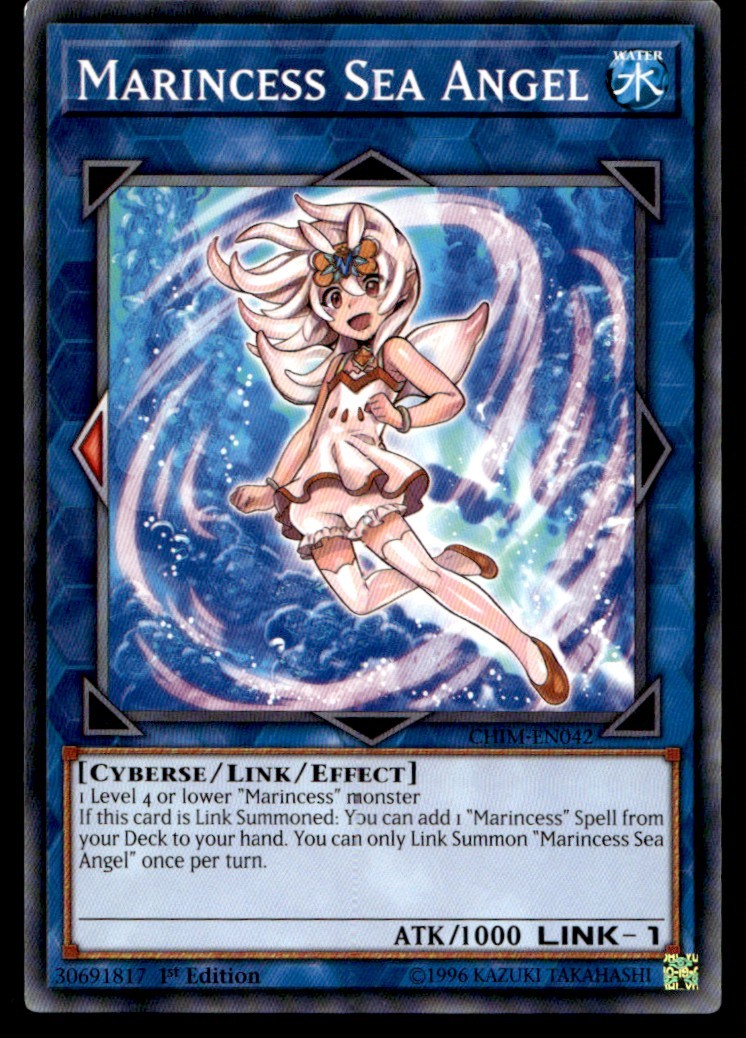 Marincess Sea Angel - CHIM-EN042 - 1st Edition - YuGiOh
