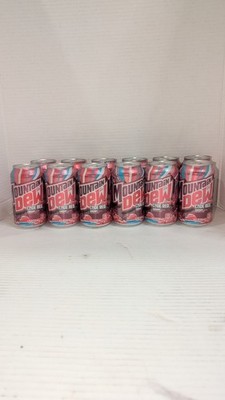 Mountain Dew Code Red Cherry Soda 12 Pack Mtn Dew