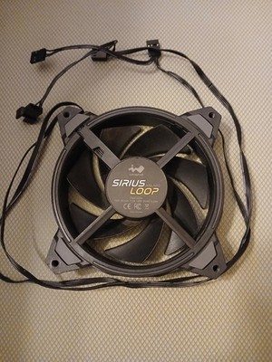 (S7)InWin Sirius Loop ASL120 120mm ARGB PWM Case Fan FNG1225N RGB LED