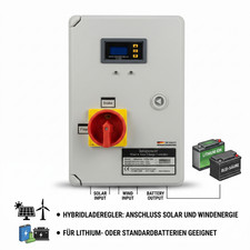 1500W - 2000W 24V oder 48V Hybrid Laderegler Wind Turbine Controller Solar Modul
