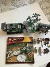 LEGO Indiana Jones 7626 Jungle Cutter complete with Minifigures & Instructions