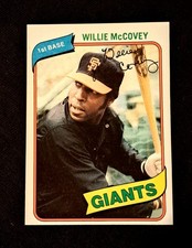 1980 Topps Baseball Card Set-Break #335 Willie McCovey  NM-MINT
