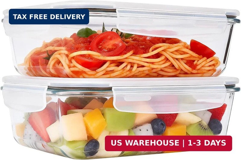 Glasslock Food Storage Containers