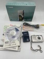 Canon PowerShot Digital ELPH SD300 Camera w/ Battery +Charger Tested