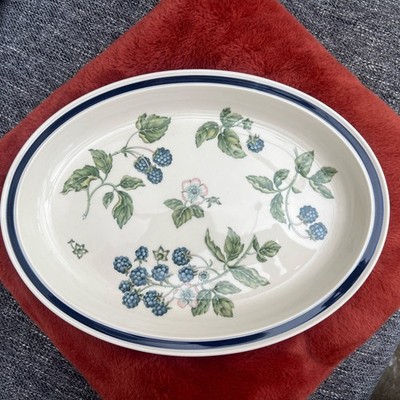 Wedgwood Bramble ovale Servierplatte.  Top Zustand. 34x10cm