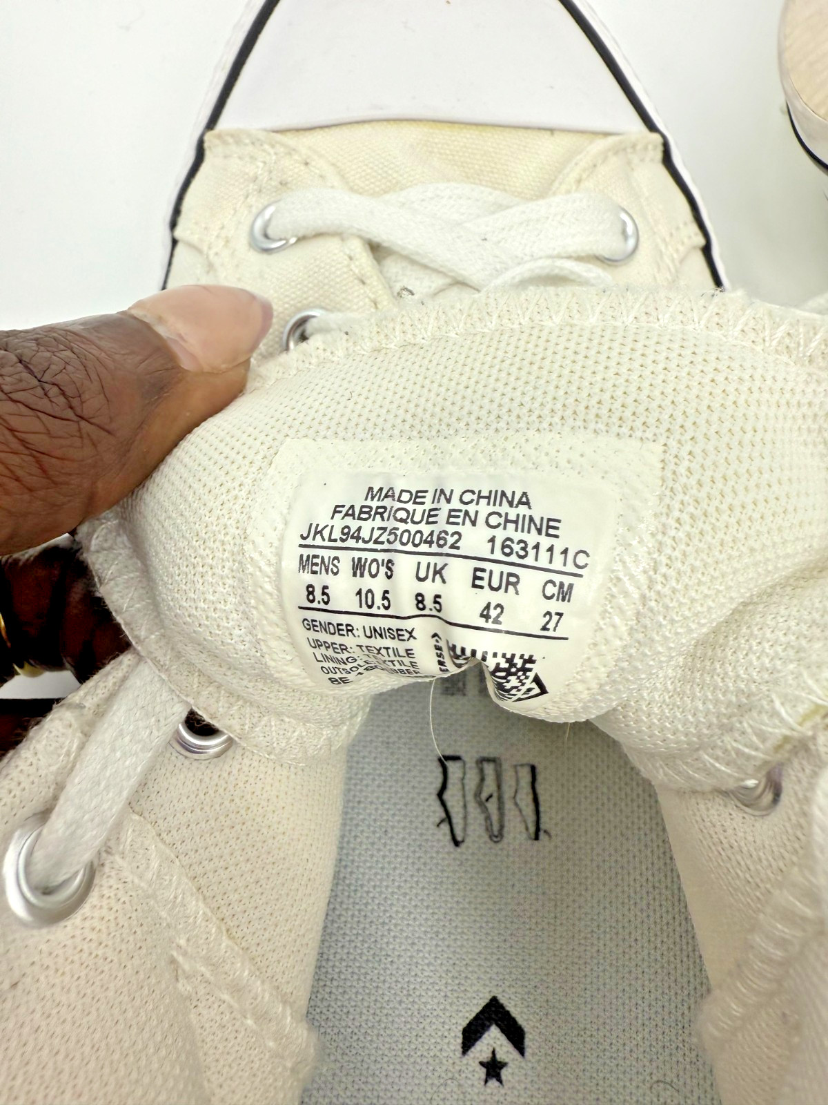 Converse Star Player Ox Reverse Low Sneakers Unisex 8.5M/10.5W thumbnail 5