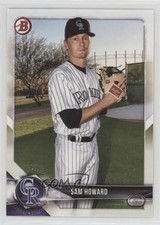 2018 Bowman Prospects Sam Howard #BP109 0q1p