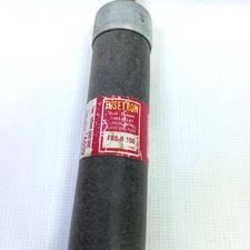 Bussman FRS-R-100 Fuse: 100 A, 600V AC, 7-7/8 in L x 1-1/8 in dia Fuse Size