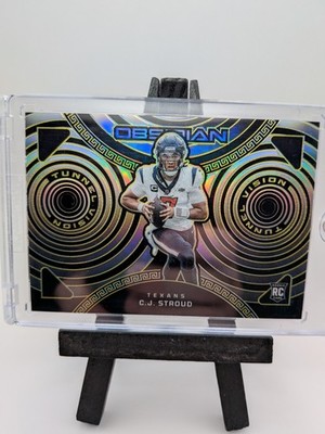 2023 Panini Obsidian Tunnel Vision CJ Stroud Houston #2 /25 Rookie Card RC