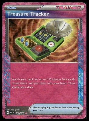 Treasure Tracker #131/131 Prismatic Evolutions NM