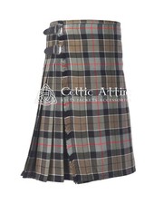 Leslie Weathered Tartan 8 Yard Scottish Kilt - Made to Order By Celtic Attire