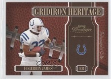 2005 Playoff Prestige Gridiron Heritage Edgerrin James #GH-2 HOF 9ub