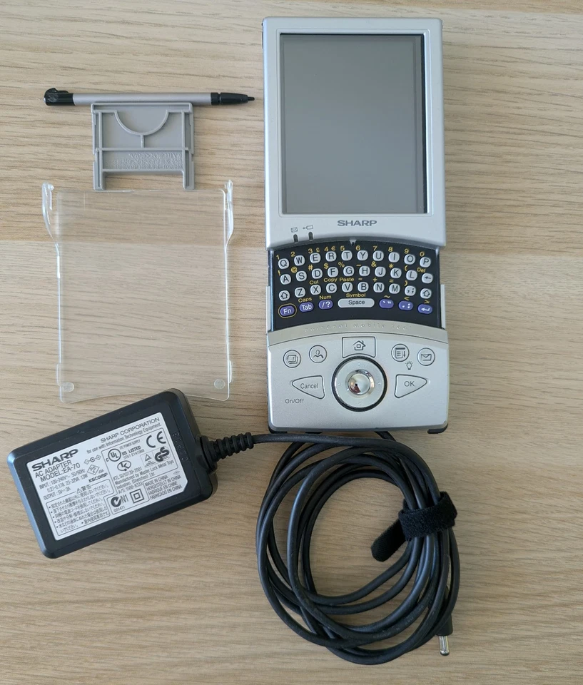 Sharp Zaurus SL-5500 Vintage Linux Handheld PDA Pocket PC Computer - Image 1 of 4