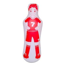 ZHUYNXIR Inflatable Soccer Dummy, Soccer Training Equipment, 120 dummy-Red