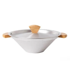 Atom Popcorn Popper - Pop Corn Easily on Stovetop, Aluminum, Makes 2.5 Quarts